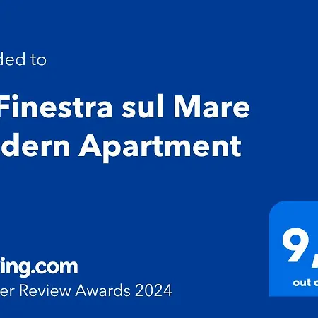 La Finestra Sul Mare Modern Appartement *